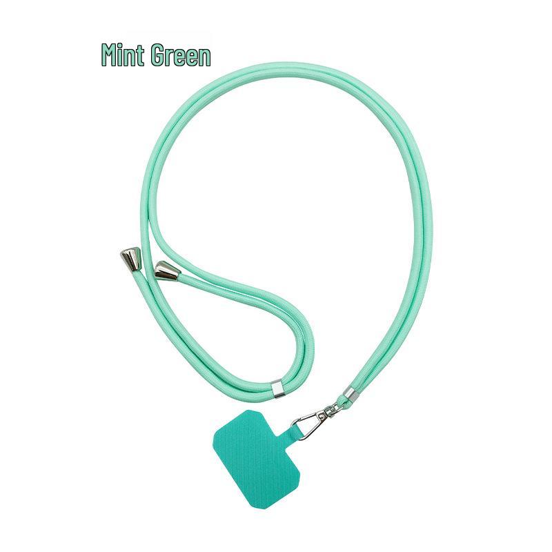 Polyester Crossbody Phone Lanyard with Clip and Shoulder Strap