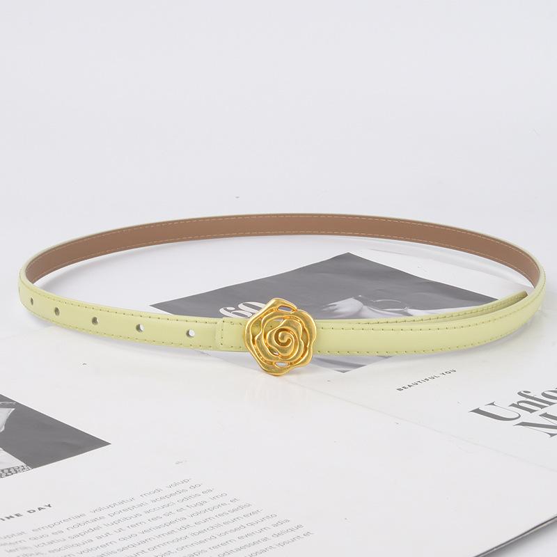 

New Cowhide Women s Genuine Leather Belt Casual Pants Jeans Simple and Versatile Women s Belt 105cm