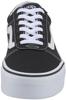 Кроссовки Vans Ward Platform black/white