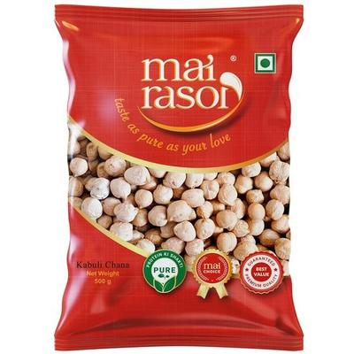 MAI RASOI Kabuli Big Bold Chana/Channa Punjabi Chole 500 Grams Pouch