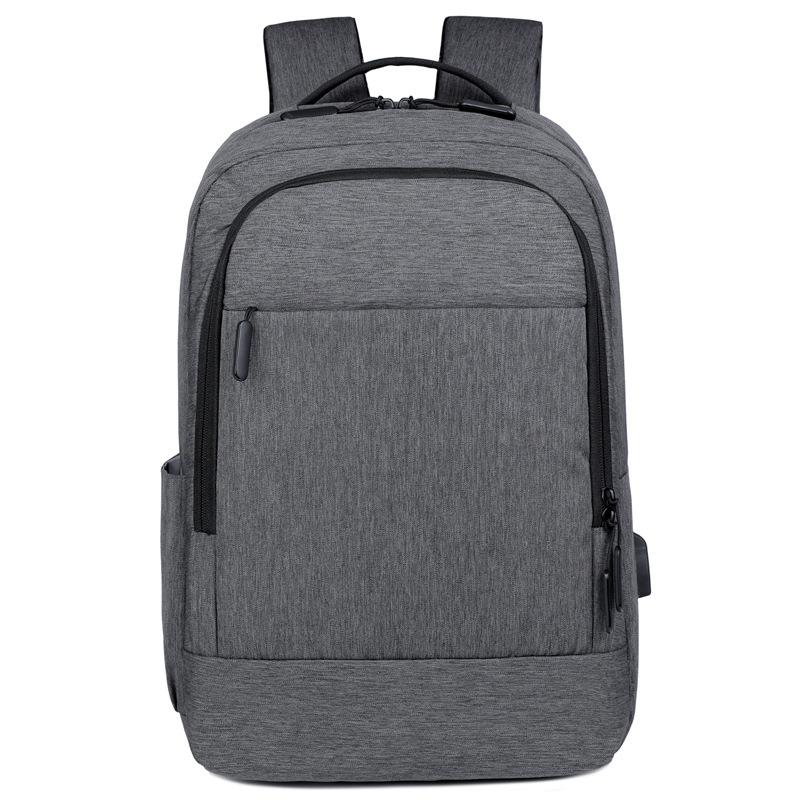 

TS JYL laptop bag,Simple Men Laptop Bag Large Business Travel Backpack 30*42*12 сірий