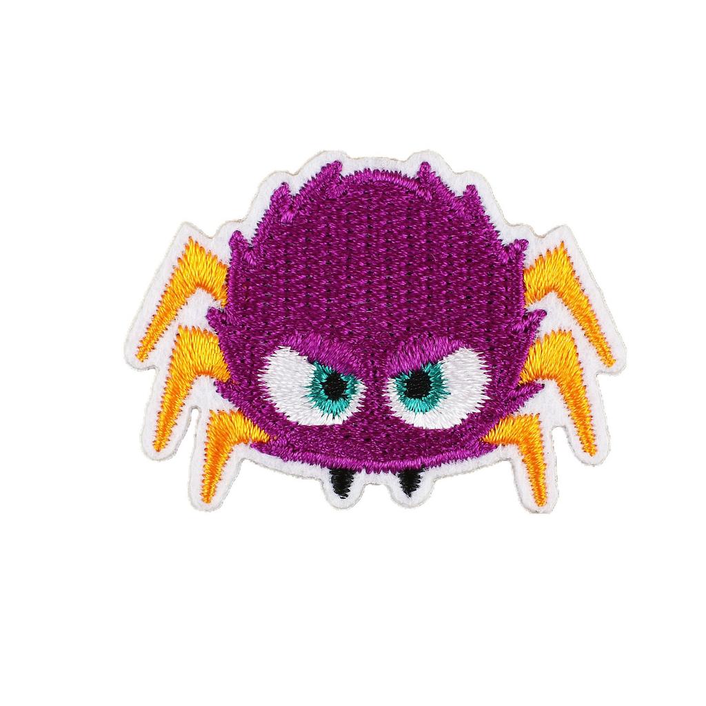 Horror Tree Demon Embroidery Cloth Sticker Mummy Patch Sticker Computer Embroidery Chapter Ghost Embroidery Sticker Cartoon Haunted House Patch