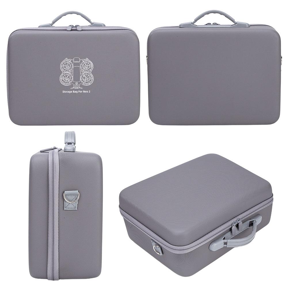 For DJI NEO 2 Premium PU Storage Bag Portable Large Capacity Case Accessories For DJI Neo 2 Organiser Shockproof Carrying Bag