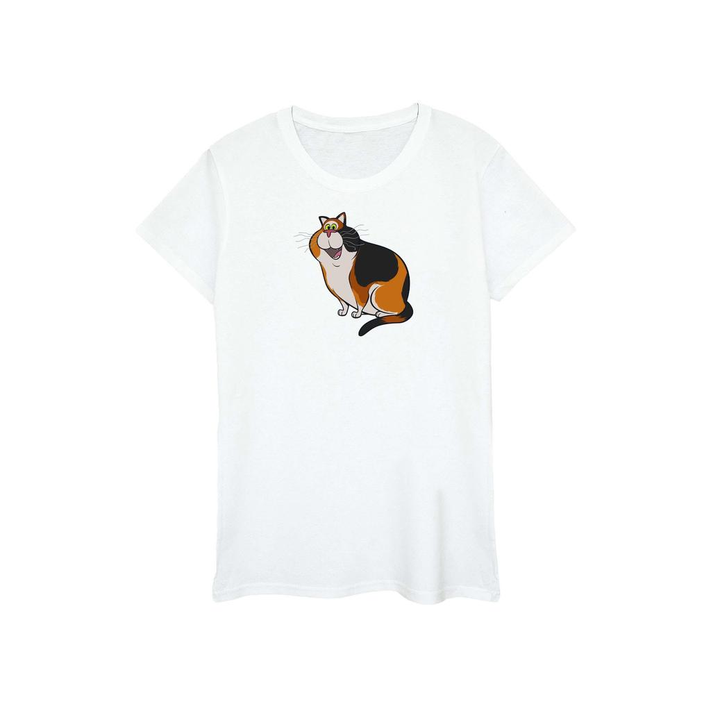 Disney T-shirt da Donna/Signora Soul Mr Mittens in Cotone Stile Boyfriend