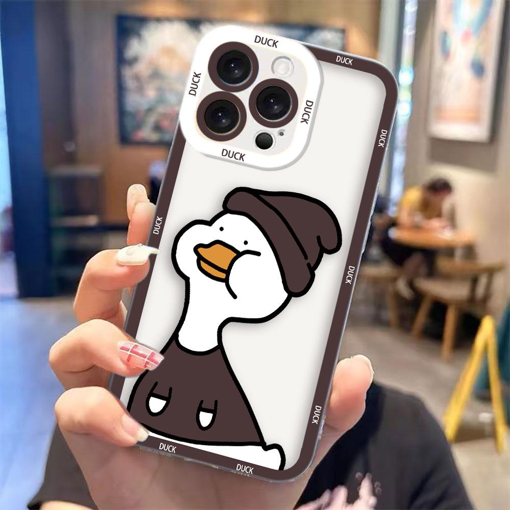 

Cartoon Cute Duck Cover Phone Case For Xiaomi 15 15T POCO X7 X6 X5 X3 NFC GT F3 F5 M7 M6 M4 M3 11 11T PRO LITE NE Case Shell Xiaomi 15TPRO5G