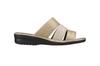 6733 Sandals for Light Gold [Pansy] Women, Belt, Shiny, Curved, S,