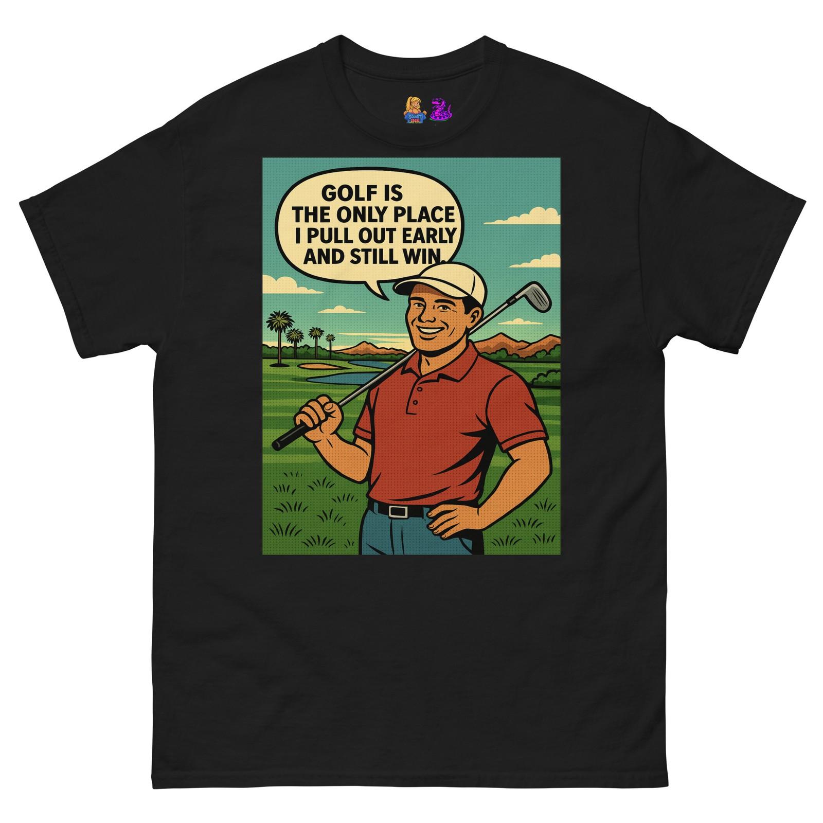 Fore-play Champion Pop Art Golf Funny T Shirt Mens Womens Tees Top 2XL