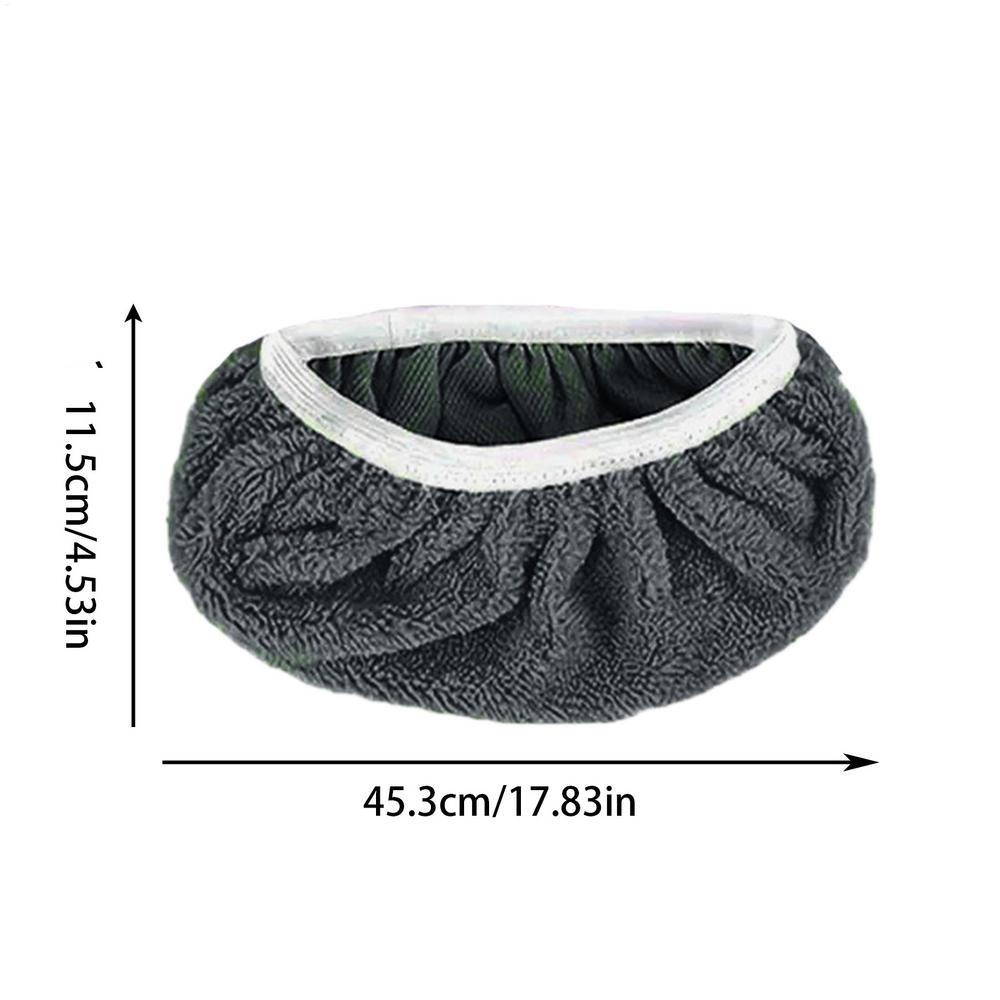 Microfiber Mop Cloth Absorbent Sponge Replacement Reusable Suitable for Flat Mop Household Accessories Green Bathroom