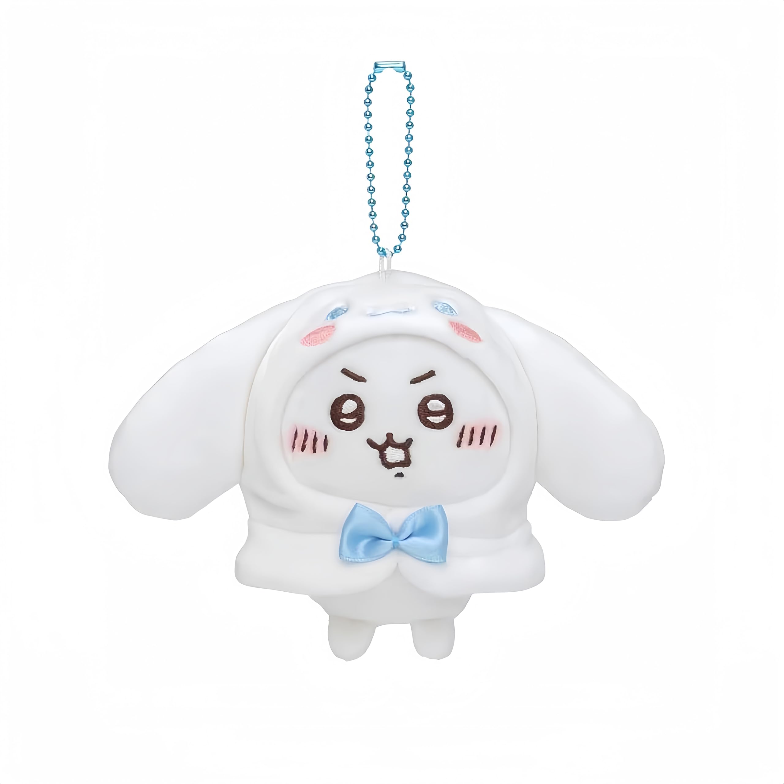 

Chikawa Sanrio collaboration stuffed toy keychain Cinnamoroll Chikawa