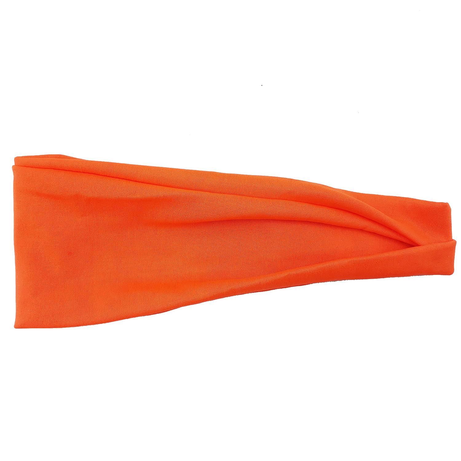 

Женские однотонные эластичные повязки для волос, повязка на голову для йоги, модный тюрбан, обруч для макияжа, винтажная повязка на голову, аксессуары для волос