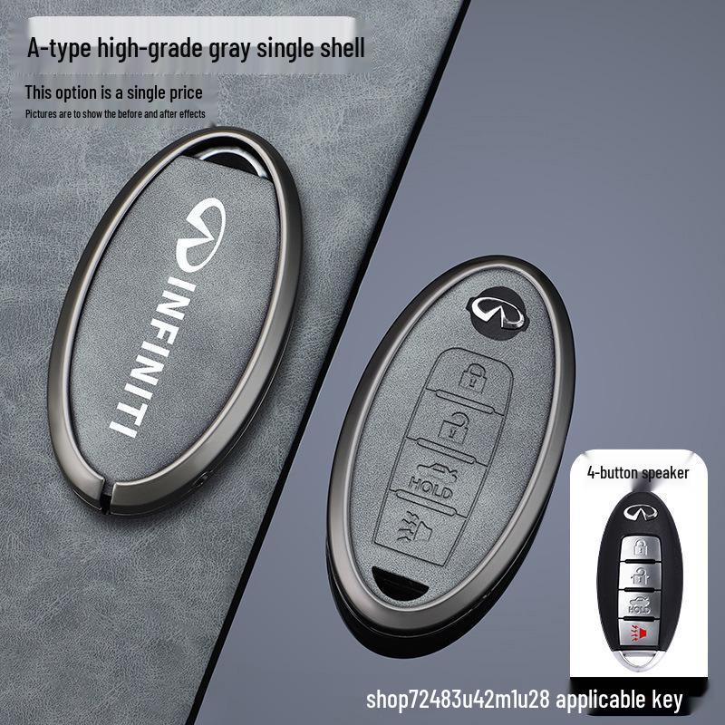 Infiniti Key Case: Full Wrap for Q50L, QX50, Q70L, G25, and FX35
