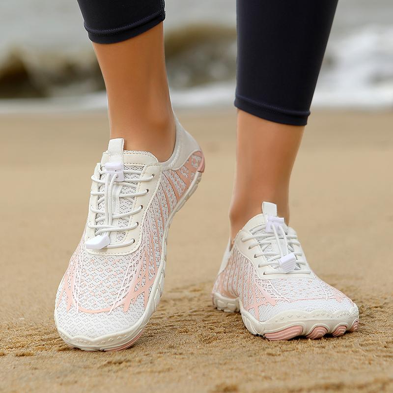 Quick Dry Aqua Shoes Men Women Non-slip Beach Wading Sneakers Breathable Soft Water Sports Footwear for Surfing Swimming