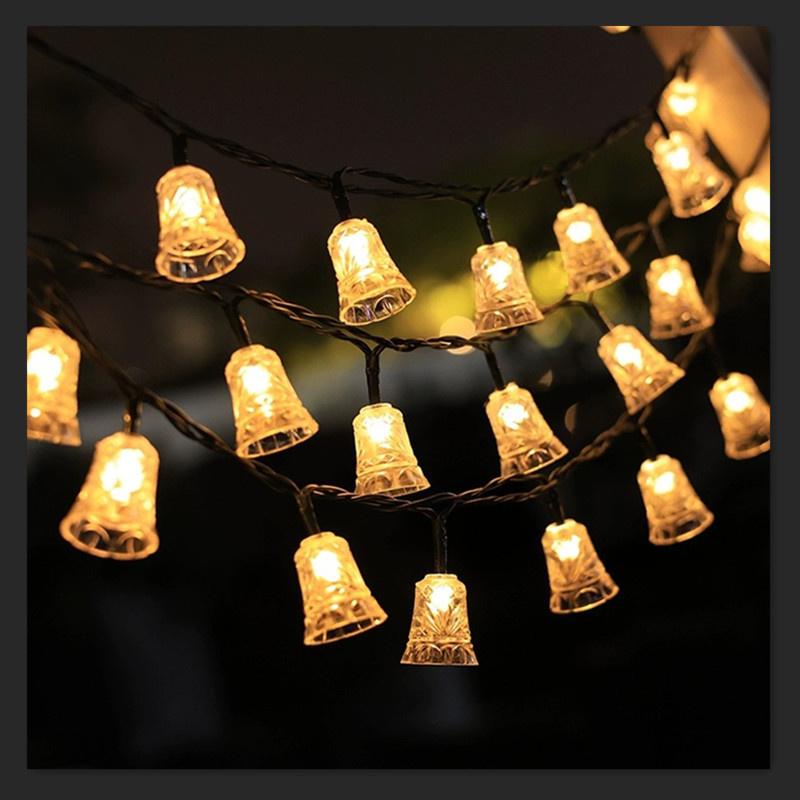 2025 New Year Solar String Lights Courtyard Bee Led Lights Outdoor Waterproof Powered Patio Light Christmas Decorations 224