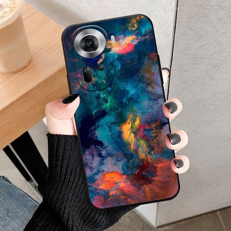 

For Oppo Reno 11 5G Case Soft Silicone Cool Wolf Shockproof Cover forOppo Reno 11F 5G / Reno11 Pro 5G TPU Coque Lion Fundas Reno 11 5G