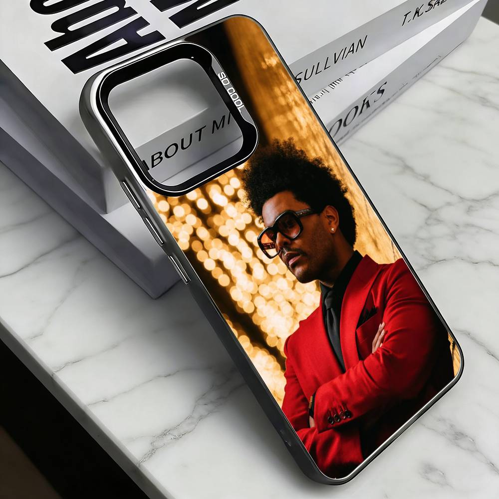 

Чехол для телефона The Weeknd для iPhone 17,16,15,14,13,12,11 Plus,Pro Max,XS, Цветной Серебристый Черный Чехол iPhone11PROMAX