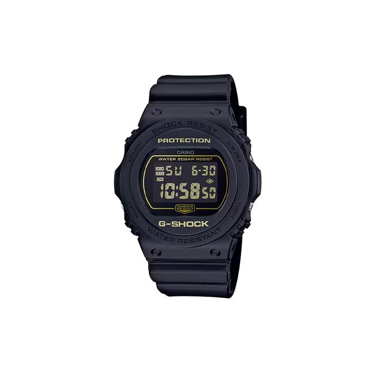 

CASIO Men G-SQUAD Series 42.8mm Black Watch DW-5700BBM-1 DW-5700BBM-1 Black Strap