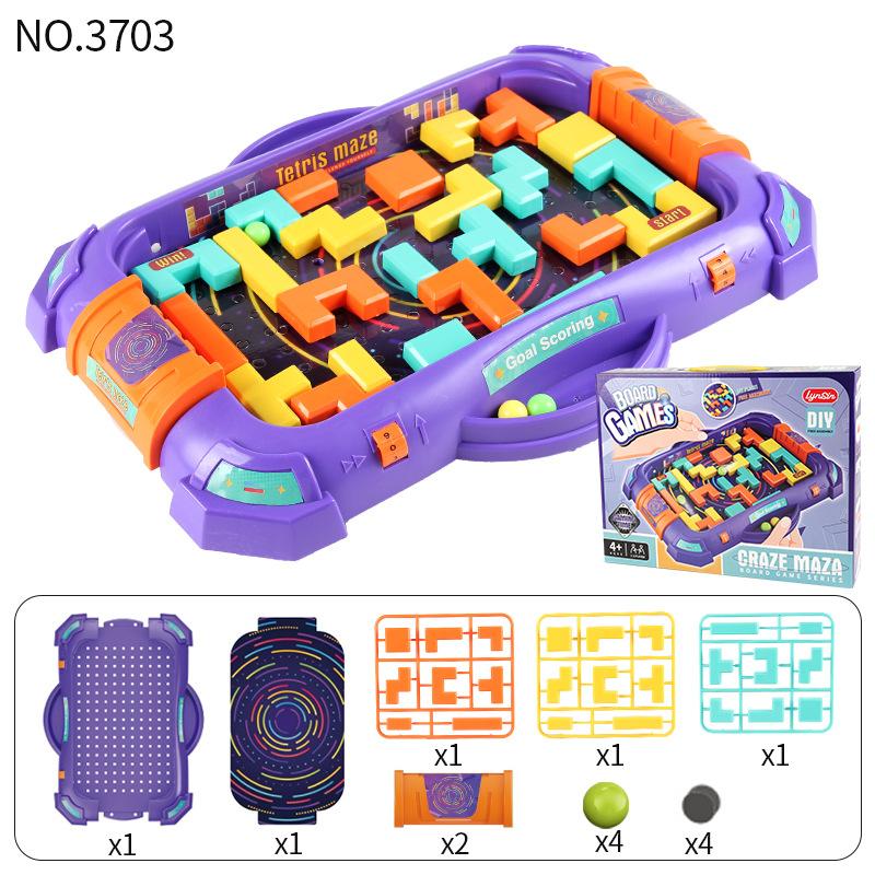 Dětský pinball basketbal fotbal hrací stůl 2v1 stolní hry sportovní míče hračky