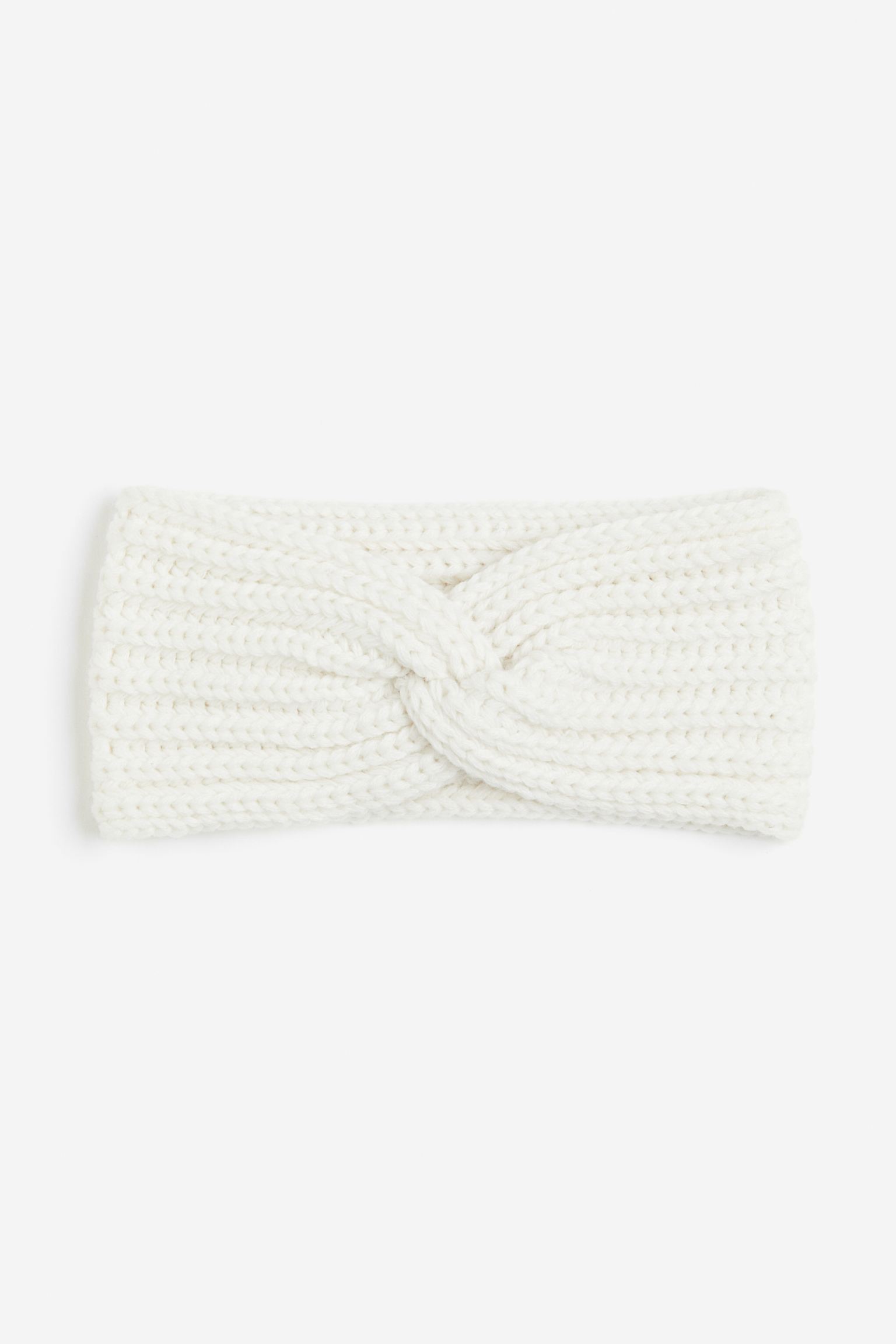 

Rib-knit headband