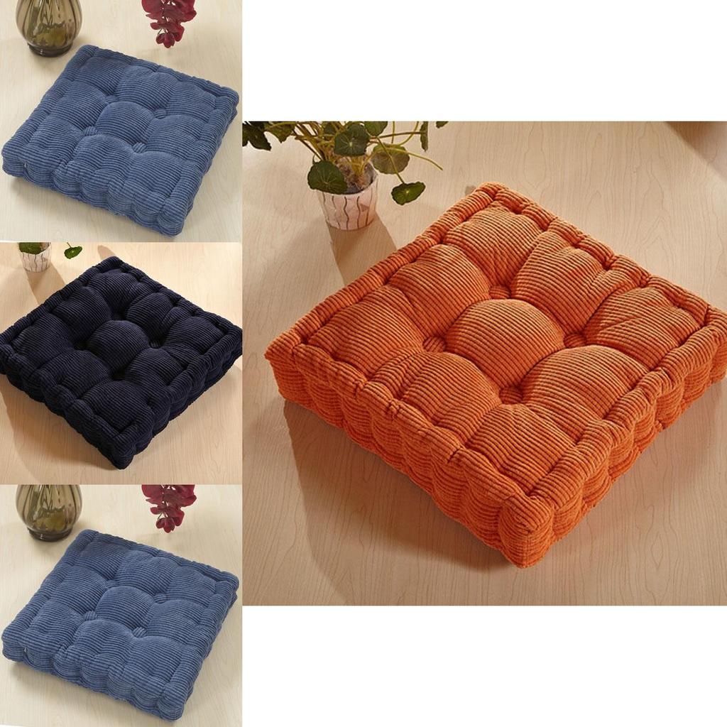 Elegantes quadratisches Sitzkissen aus Maisplüschmaterial für ultimativen Komfort und Stil