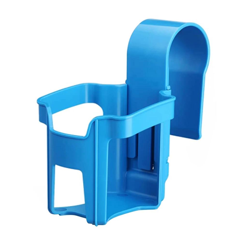 Poolside Cup Holder No Spill Drink Holder Fits 2 Inch Or Less Poolside Top Bar for Above Ground Swimming Pool Pool Drink Holder