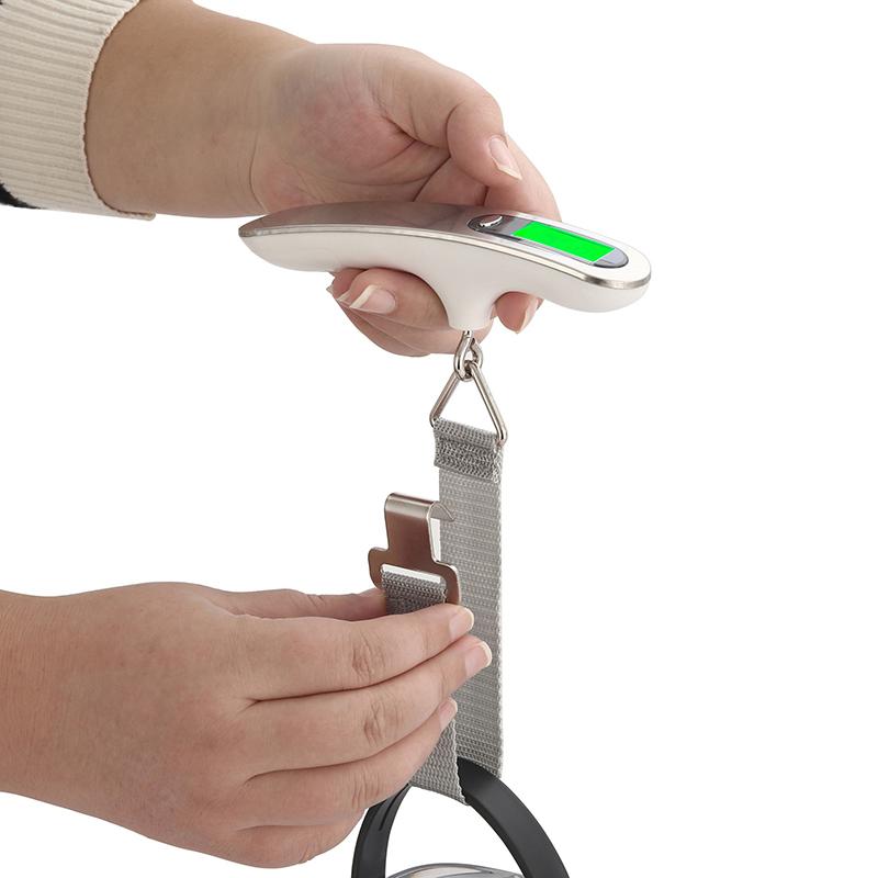 50Kg/110Lb Luggage Weighing Scale Electronic Digital Scale Travel Portable Hanging Scales