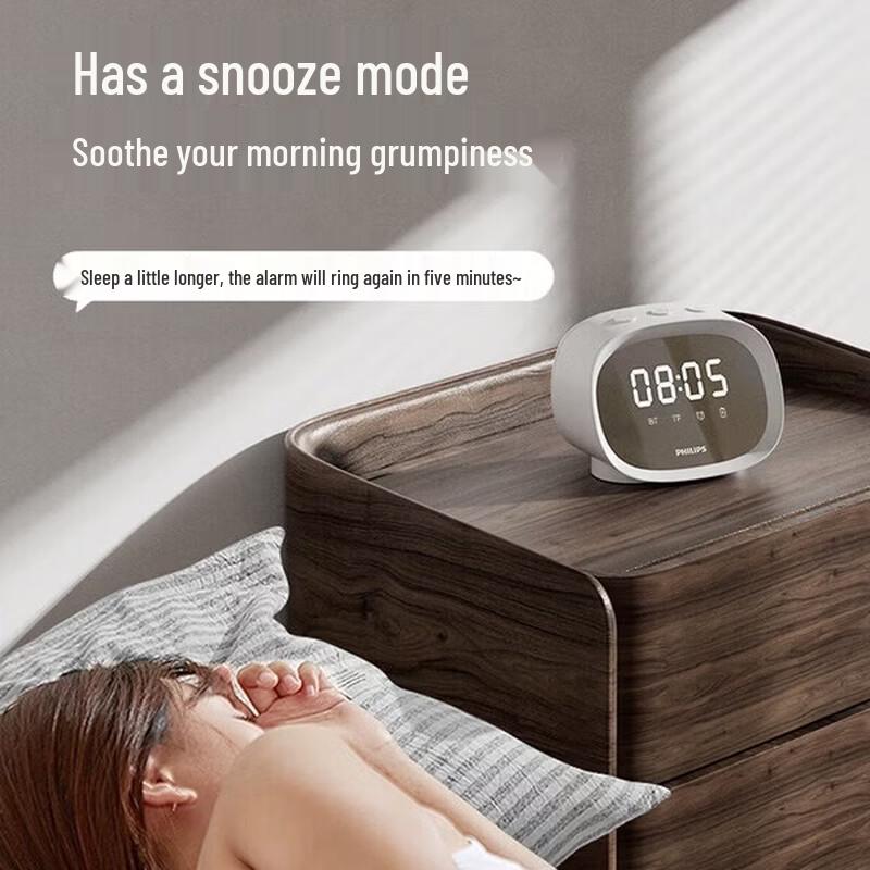 Philips TAS2909 Smart Bluetooth Speaker & Alarm Clock (CN version)