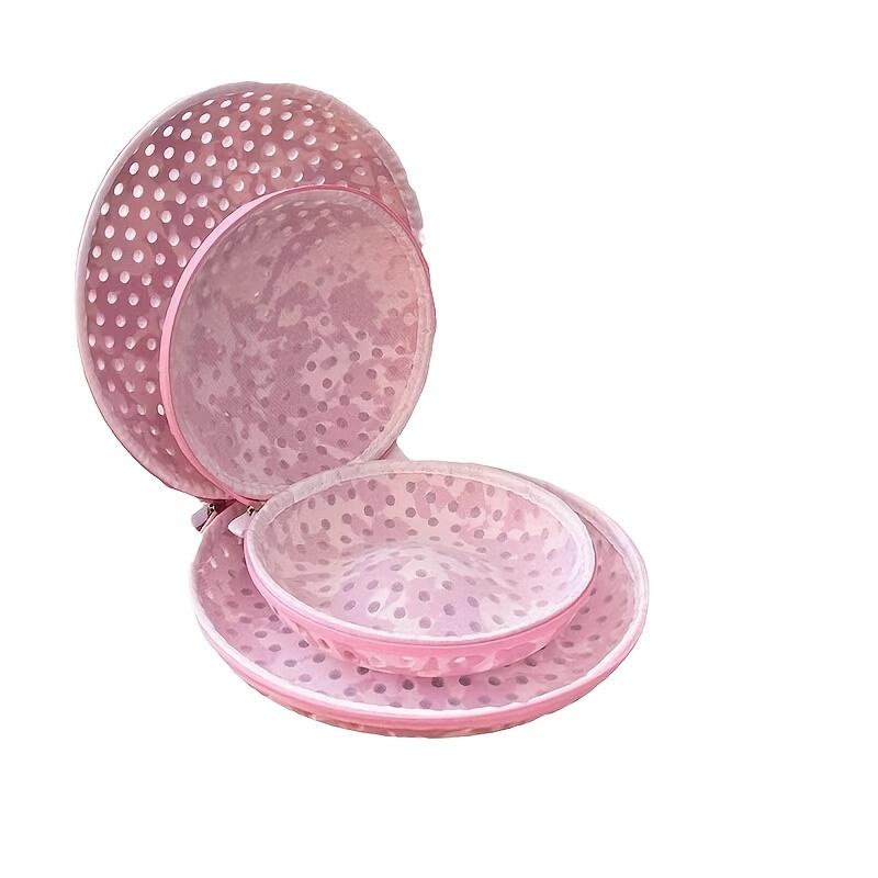 

Мешок для стирки бюстгальтеров и нижнего белья, защитные шарики для стирки бюстгальтеров для предотвращения смятия и деформации, моющиеся колпачки для избежания столкновений, 2pcs large + small