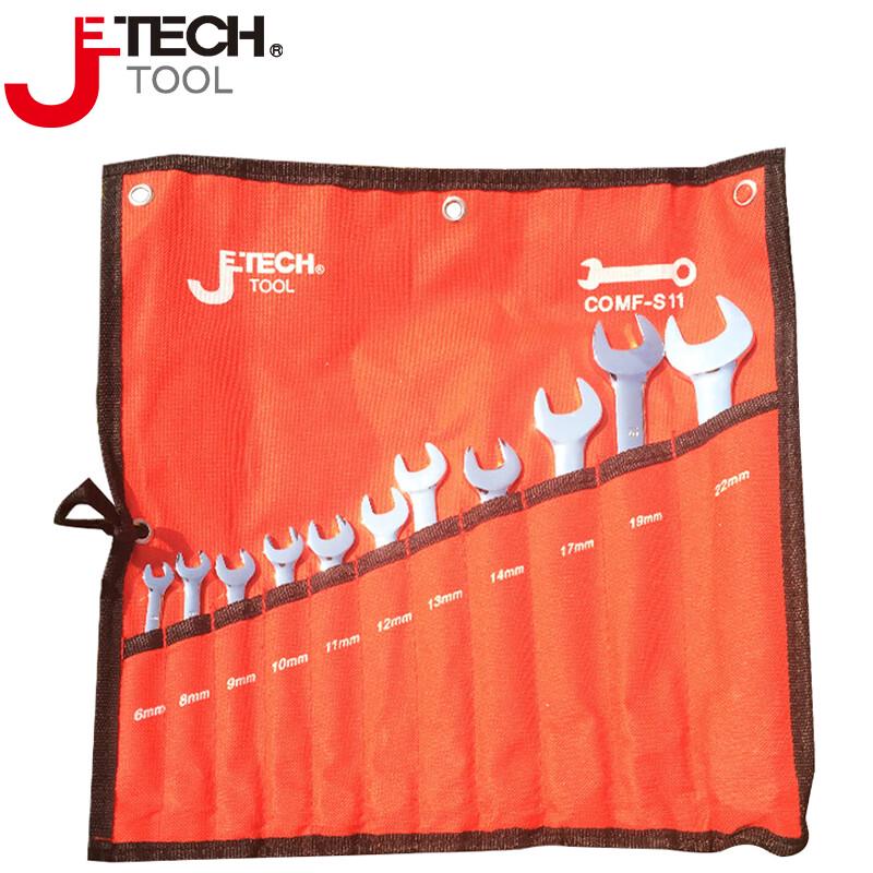 JETECH Mirror Polished Combination Wrench Set