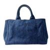 Used PRADAShoulder Bag Blue denim Women