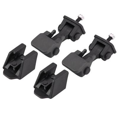 Pair Front Hood Latch Safety Catch & Bracket for   TJ 97-06