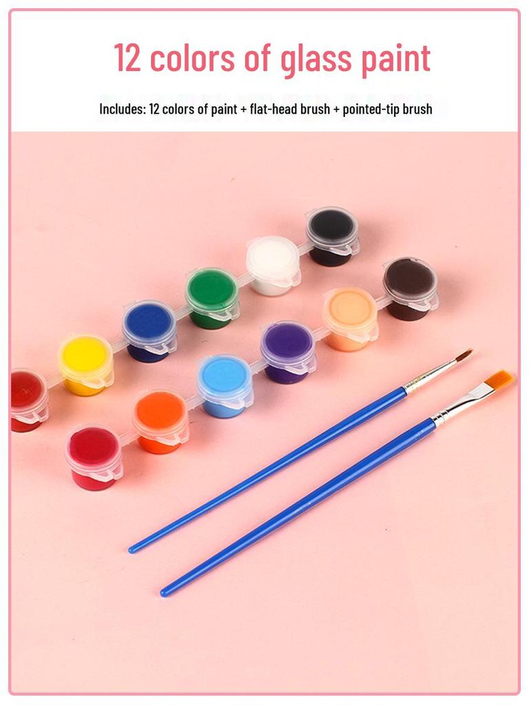 Acrylglas DIY Malset mit Fotorahmen – Kreatives Geburtstagsgeschenk für Kinder