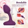 Vibrating Butt Plug Prostate Massager Vibrator with Remote Control 10 Vibration Modes Silicone Rechargeable Anal Plug Sex Toys for Men and Women
