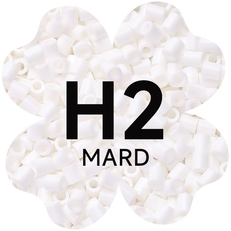Perler Beads Black & White H7 Refill 2.6mm DIY Fusion Beads Educational Toy Pack.