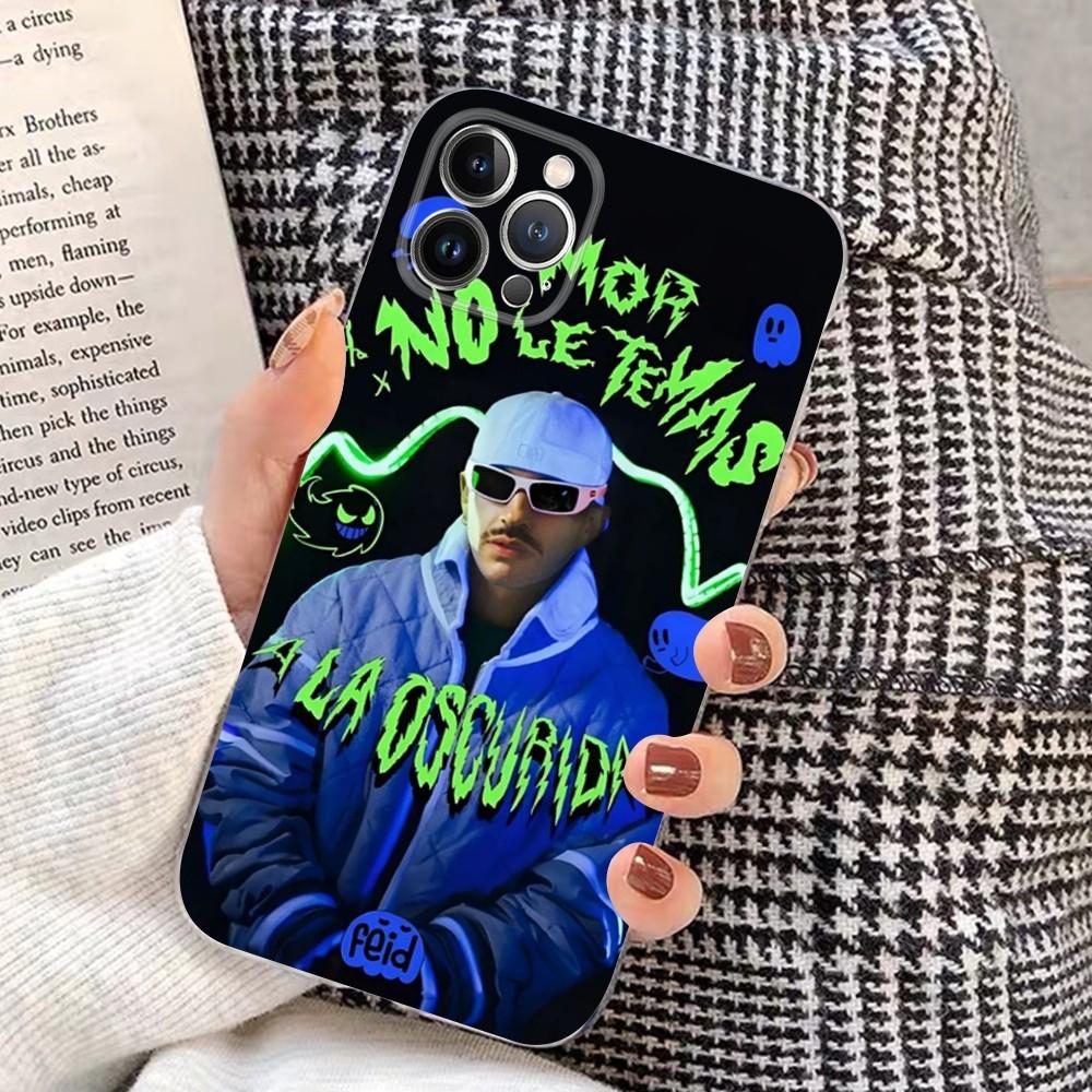 Feid Nitro Jam Ferxxo Phone Case for iPhone 15 8 7 6 6S Plus X SE 2020 XR XS 14 11 12 13 Mini Pro Max Mobile Case