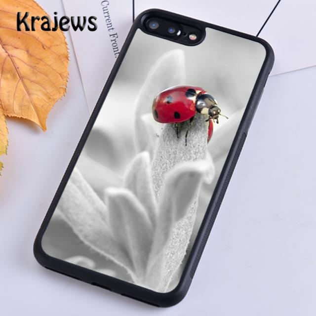 Krajews Marienkäfer Weiche Handyhülle Abdeckung Für iPhone 14 5 SE 6s 7 8 plus X XR XS 11 12 13 pro max Samsung Galaxy S21 S22 ultra