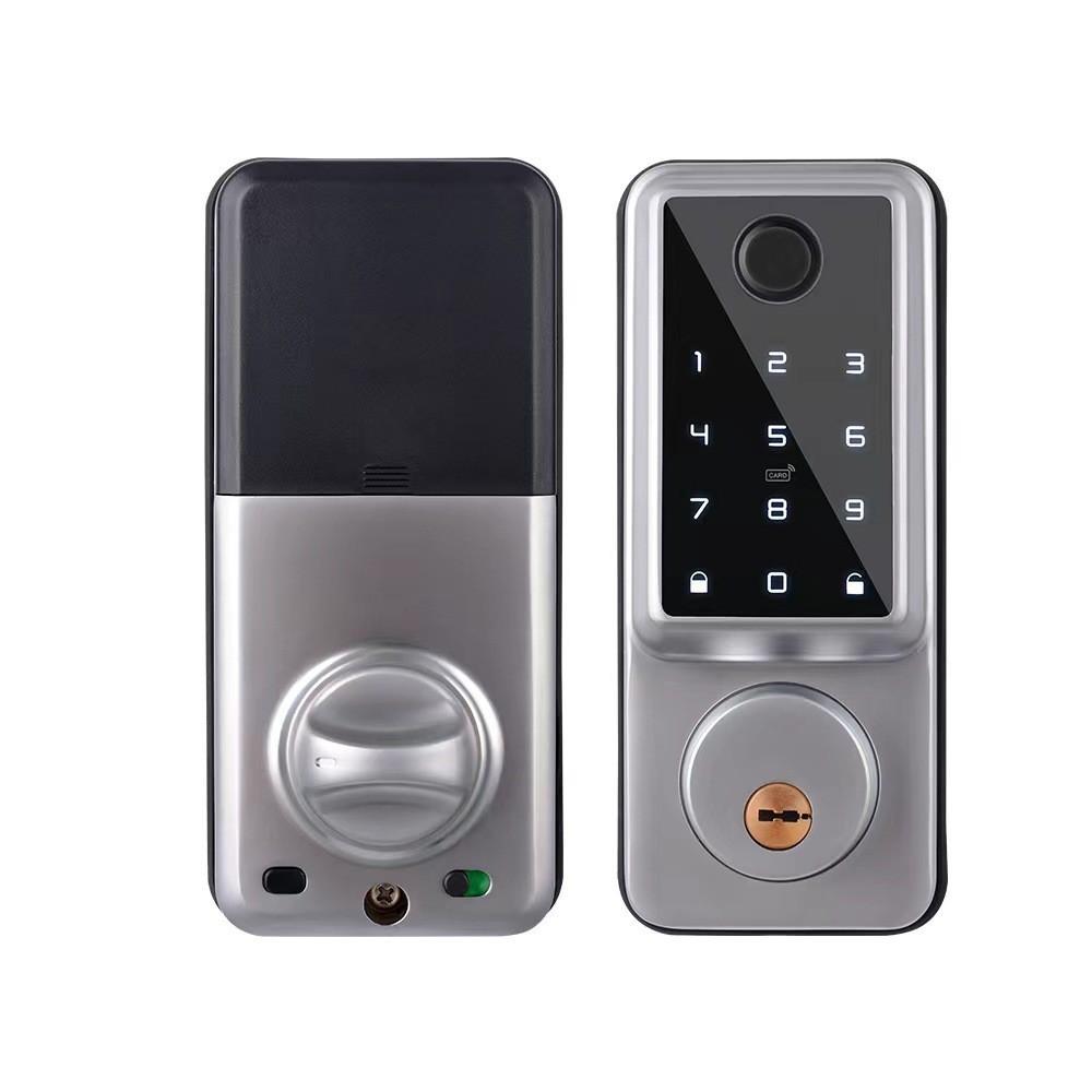 APP Remote Operation Door Lock WiFi Fingerprint Smart Lock Indoor Password Wooden Door Lock
