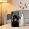 P-B-Polly Gray Phone Case For Samsung S25,S24,S21,S22,S23,S30,Ultra,S20,Plus,Fe,Soft Silicone Black Cover