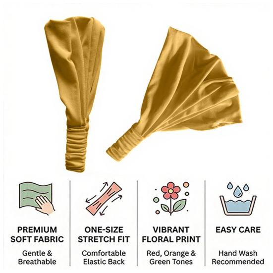 Haarband Weicher Stoff Elastisches Haargummi Einfarbige Atmungsaktives Stirnband Yoga Laufen Fitness Haargummi Tägliches Tragen