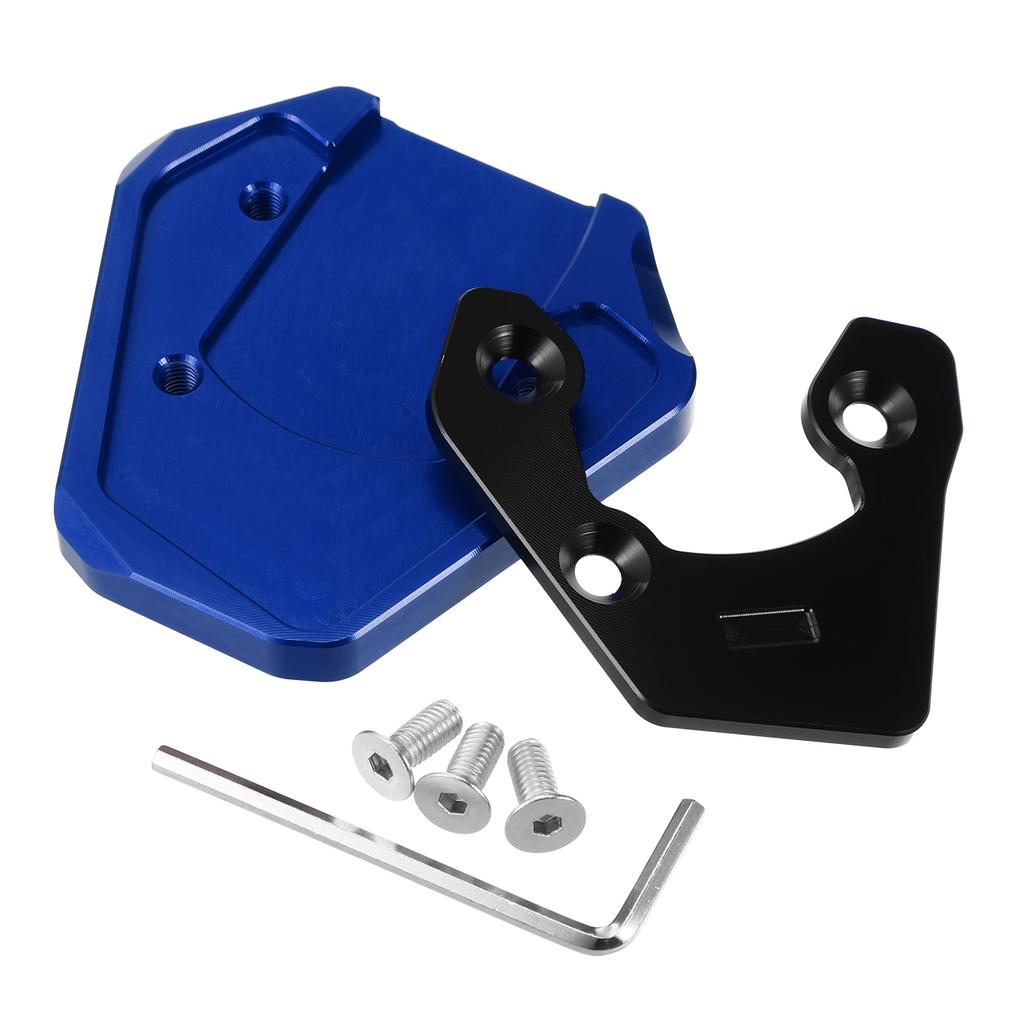 uxcell Motorcycle Kickstand Plate Pad Aluminum Alloy Compatible with SUZUKI GSX8S 2022-2023 Motorcycle Extension