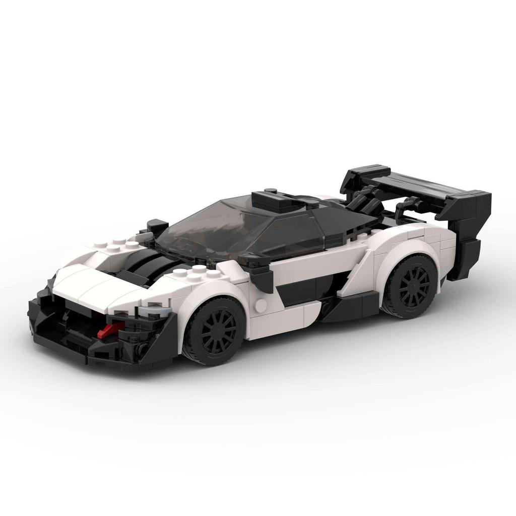 Children's Educational Racing Sports Car Building Block Set Compatible with Lego Bricks