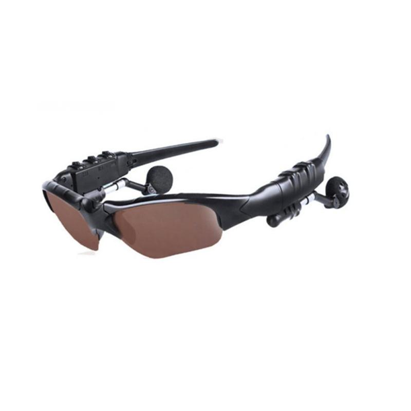 Bluetooth-compatible Glasses Stereo Wireless Headphones With Microphone Polarized Sunglasses Noise