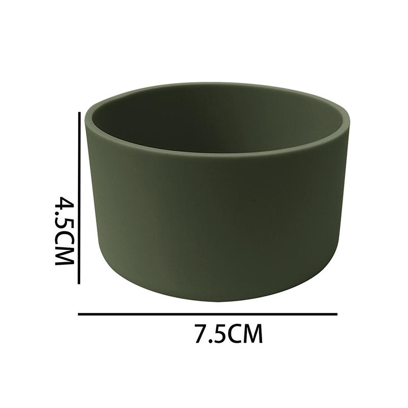 Soft Silicone Cup Sleeve For Stanley 40/30 Oz Universal Non-Slip Bottom Cup Base Protective Cover Food Grade Silicone Bottom Cup