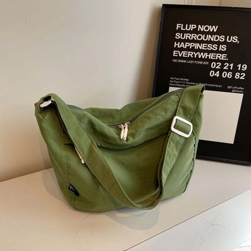 2025 new casual cloth bag niche design large-capacity bag women's shoulder crossbody fashion commuter tote bag