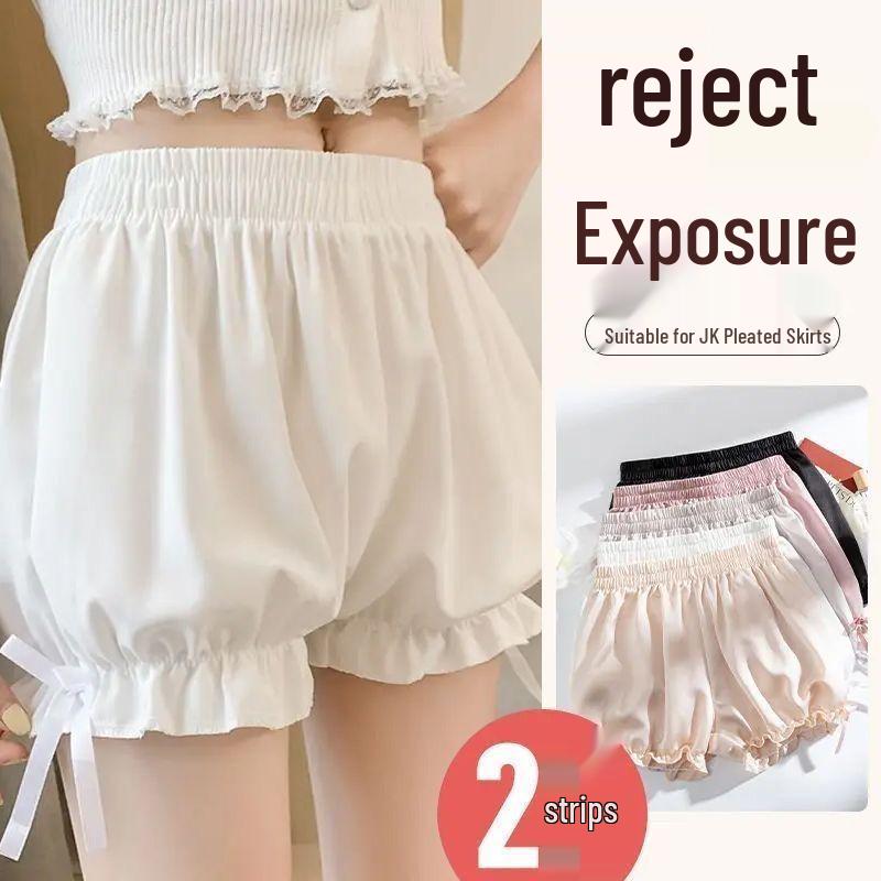 Women's Summer Anti-Exposure Bloomers – Loose Lolita Pumpkin Safety Shorts