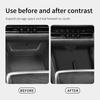 for Chevy Chevrolet Equinox 2025 2026 Central Console Storage Box Case Tidying Tray Organizer Car Interior Accessories Black