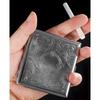 20PCS Metal Cigarette Box Stainless Steel Embossed Portable Cigarette Case Personalized Fashionable Storage Box Smoking Tool