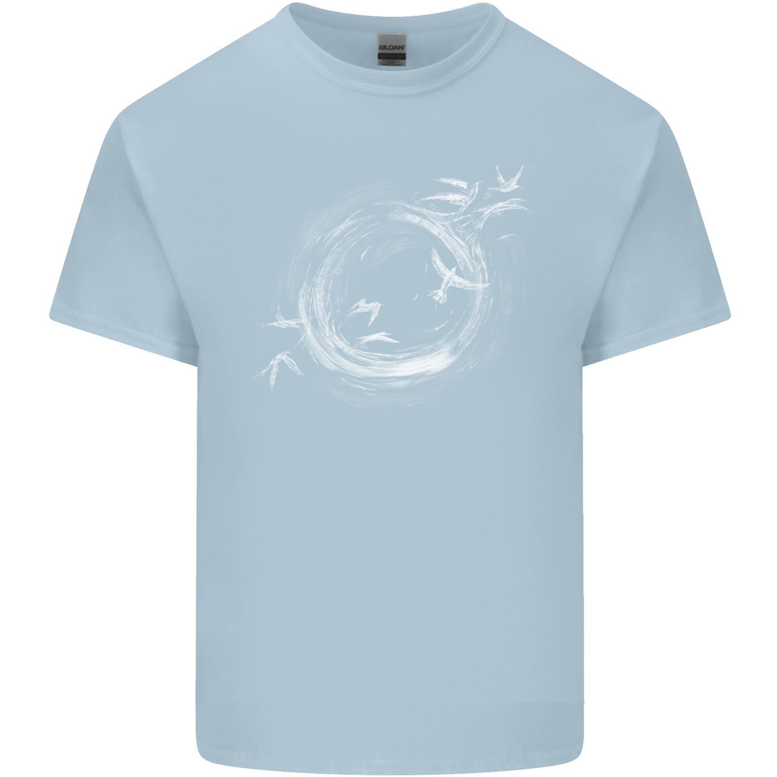 A Ring of Birds Birdwatching Birdwatcher Birding Mens Light Cotton T-Shirt 3XL