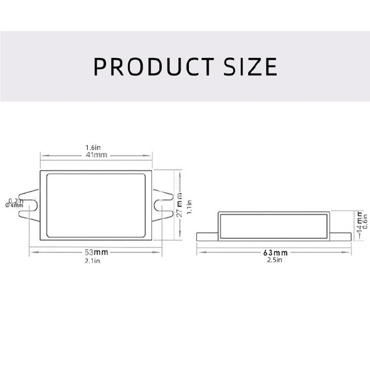Kleiner 12V 24V auf 5V USB C Konverter mit Überstromschutz Step-Down-Konverter Einfach zu bedienen für die Fahrzeugnutzung