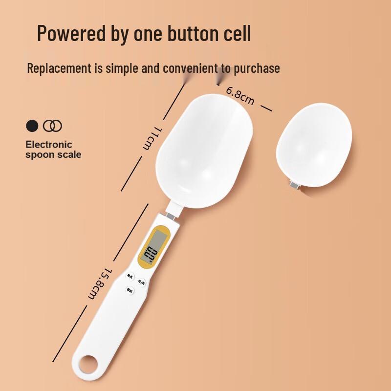 YEANTEEN White Digital Measuring Spoon Scale