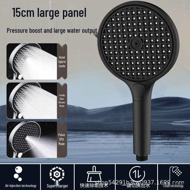 Three-Speed Rainfall Handheld Shower Head with Hose - Luxury Hotel Style